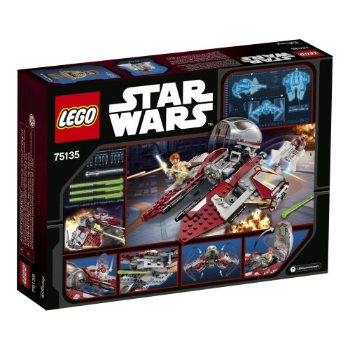 Star Wars LEGO Star Wars OBI-Wans Jedi Interceptor 75135 Bausatz (215 Teile) 2