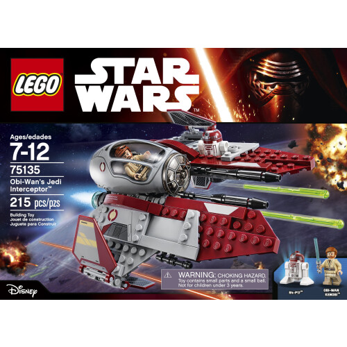Star Wars LEGO Star Wars OBI-Wans Jedi Interceptor 75135 Bausatz (215 Teile) 1