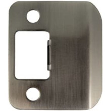 Okragla narozna przedluzona plytka doczepna 2-1/4"""" x 1-1/2"""" (2"""" dlugosc calkowita) Antyczny nikiel firmy Stone Harbor Hardware