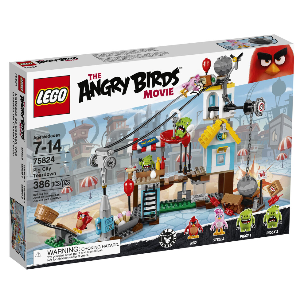 Lego Angry Birds 75824 Pig City Teardown