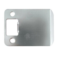 Okragla narozna przedluzona listwa dolotowa 2-1/4"""" x 2-1/2"" (dlugosc calkowita 3"") Satin Chrome firmy Stone Harbor Hardware