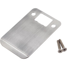 Predl   en    zatv   racia doska s okr   hlym rohom, 2-1/4"""" x 3"""" (celkov    dl   ka 3-1/2""""), antick    nikel od Stone Harbor Hardware