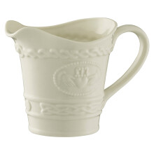 Bellekek Claddagh Cream Jug White