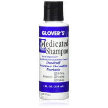 Champô Medicado Glovers 4 oz (Pacote de 2)