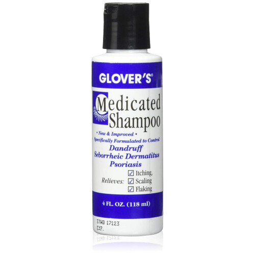 Champô Medicado Glovers 4 oz (Pacote de 2)