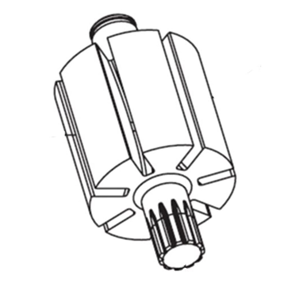 Ingersoll Rand Replacement Part 23153 Rotor For Ingersoll Rand 236G Series 232 Series 231 Series 231H Series And 131 Seri 663023048758