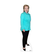 Χάρτινοι Ανθρώποι Hillary Clinton Καρδιοειδής Κάρτα Στάντ