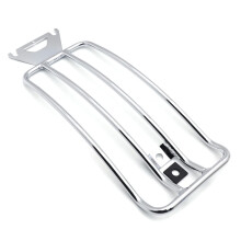 Suporte Traseiro em Aço Cromado 14"x6" Compatível com Harley Davidson FLHT FLHX FLTR