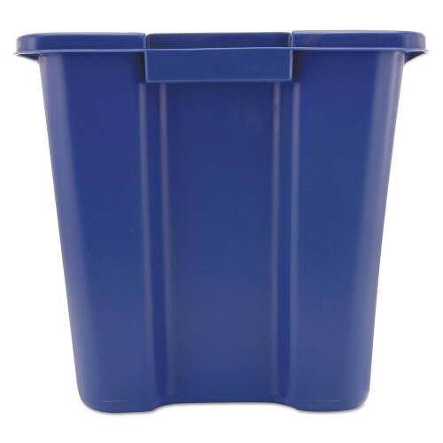 Rubbermaid FG571473BLUE Κάδος Ανακύκλωσης, 14 Γαλ 11-3/4" Π X Ρητίνη 1