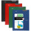 Five Star 2 Pocket Folders  4 Pack  Plastic Folders with Stay-Put Tabs 1