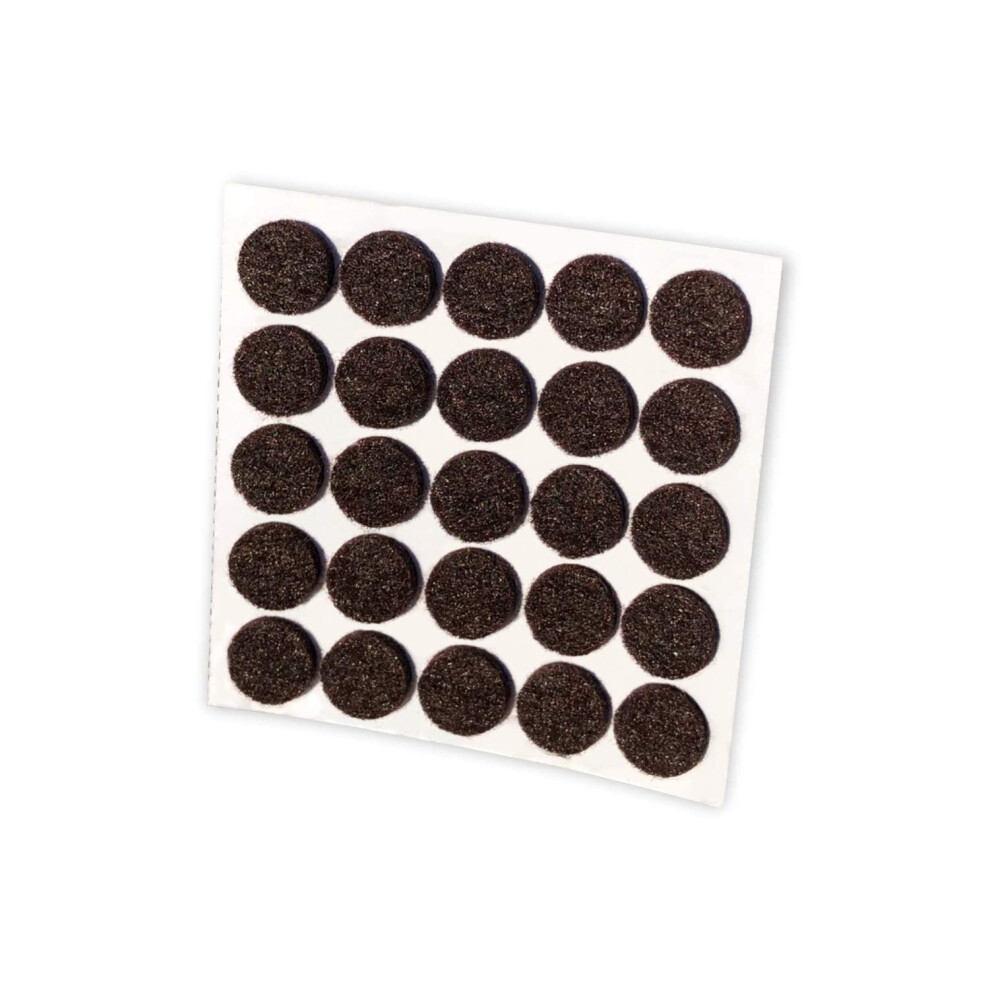 168 Pack Rok Hardware Heavy Duty 3/8"" (9.5Mm) Diameter Self-Adhesive 856791005102