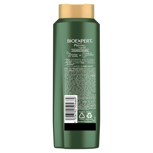 ?ampon bioexpert - Extracto de placenta vegetal 650ml 1