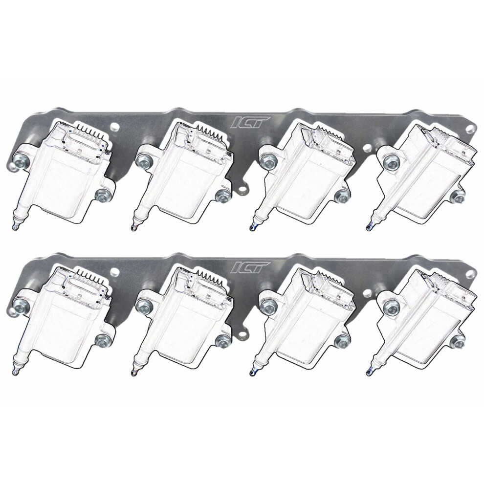 Ict Billet Ls Billet Coil Brackets Holley Efi Smart Coil Pack Ls1 Ls3 Ls2 Lsx Swap Ict 551575 656729845752