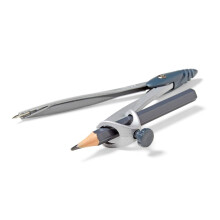 hand2mind Student Math Geometry Compass Silver Precision Tool til Geometry Math Drafting (pakke med 10)