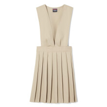 French Toast piger St?rrelse V-hals Plisseret Jumper Khaki 165 Plus