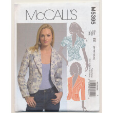 McCall's sym?nster M5395 Misses Jacket Top St?rrelse 14 16 18 20