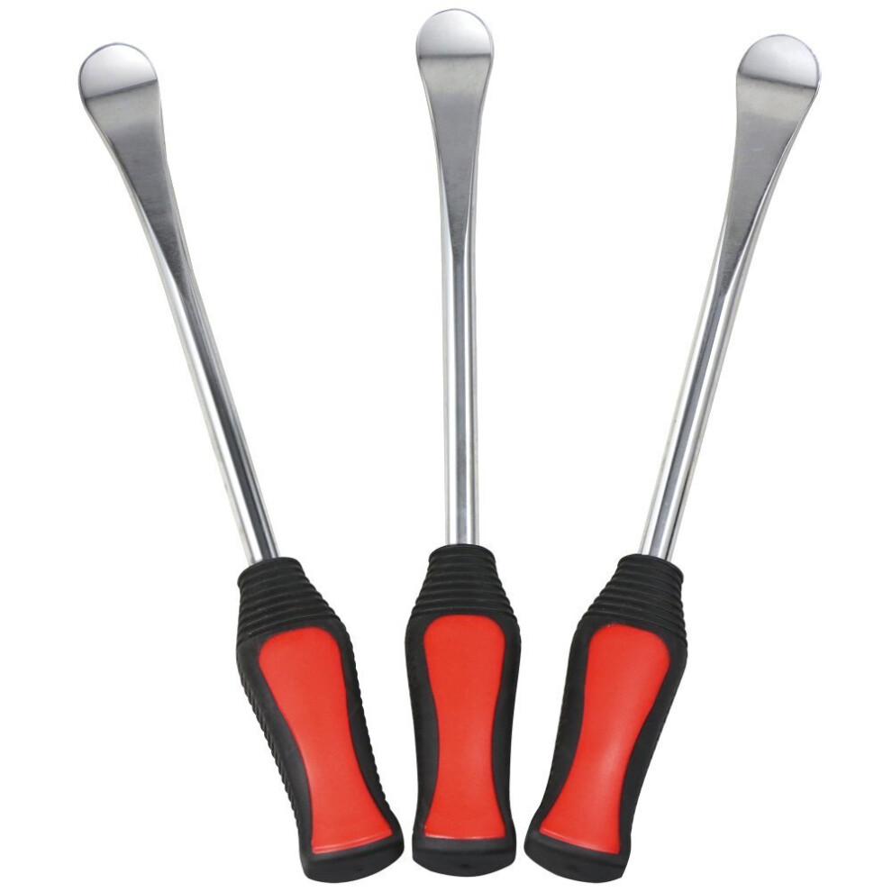 Waheynao Tire Spoon Lever Iron Tool Motorcycle Bike Tire Change Changer Kit W/Case Set Of Three 8934760225071