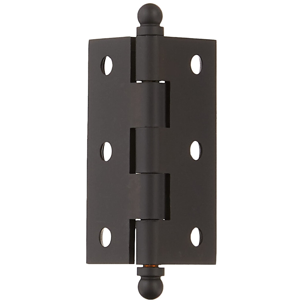 Idh By St. Simons 82015-10B Cerniere Per Mobili In Ottone Massiccio Di Qualit Professionale Da 1-1/2"""" (Coppia) 2 X 1-1/2 Pollici Bronzo Oliato-image