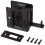 idh by St. Simons 25411-019 Premium Quality Solid Brass Pocket Privacy Door Pull  Matte Black 1