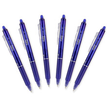 Pilot FriXion Ball 0,7 mm lschbare Gelstifte, feine Spitze, blaue Tinte, 6er-Pack