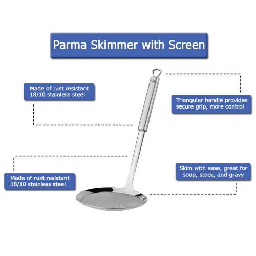 Odpenovac Kchenprofi Parma so sitom 13,25"" strieborn 1