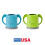 MyDrinky  Der verstellbare Saftbox-Halter, 2er-Pack (Lime/Aqua) 2