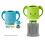 MyDrinky  Der verstellbare Saftbox-Halter, 2er-Pack (Lime/Aqua) 3