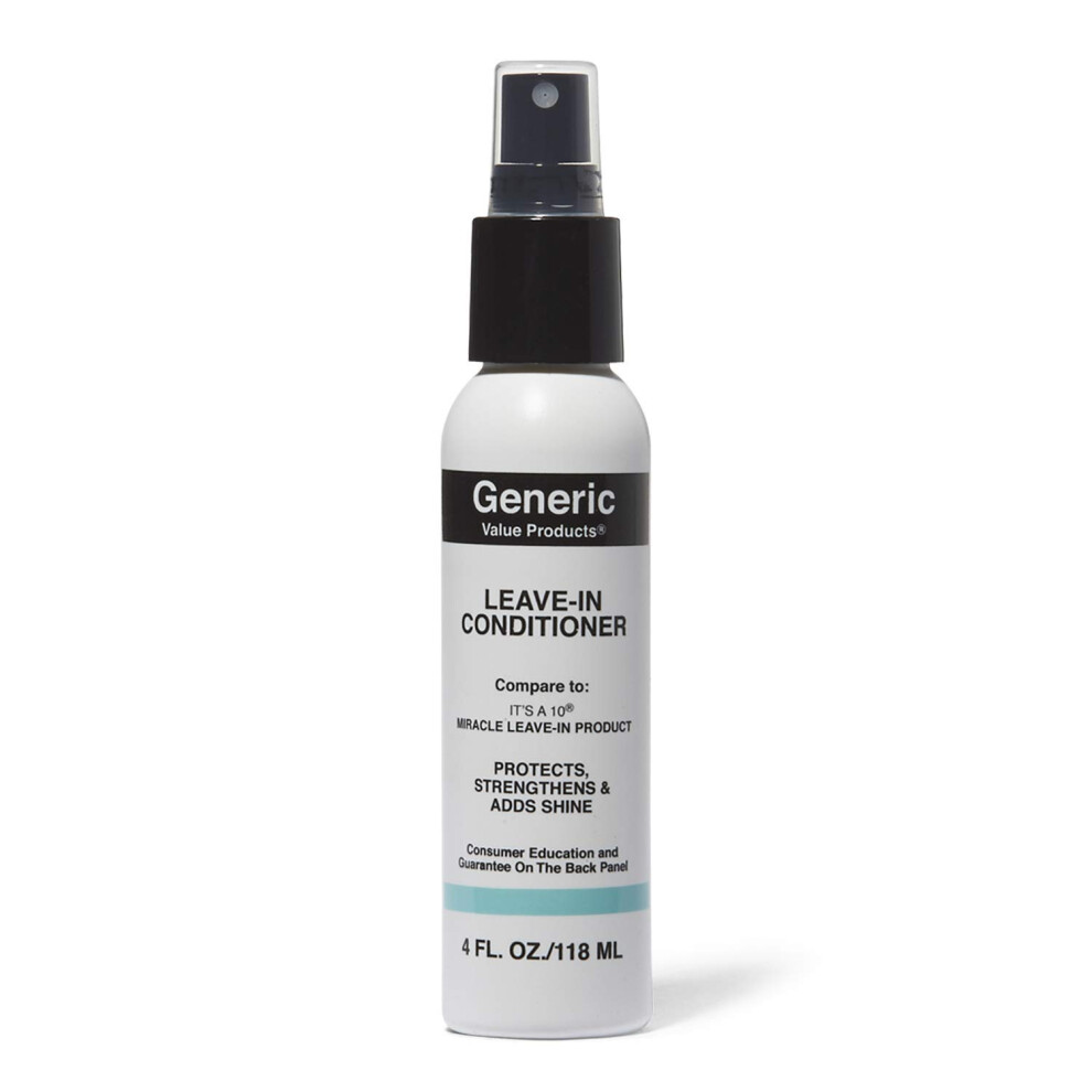 Valore Generic Value Products Leave In Conditioner Compare To 10 Miracle Leave-In