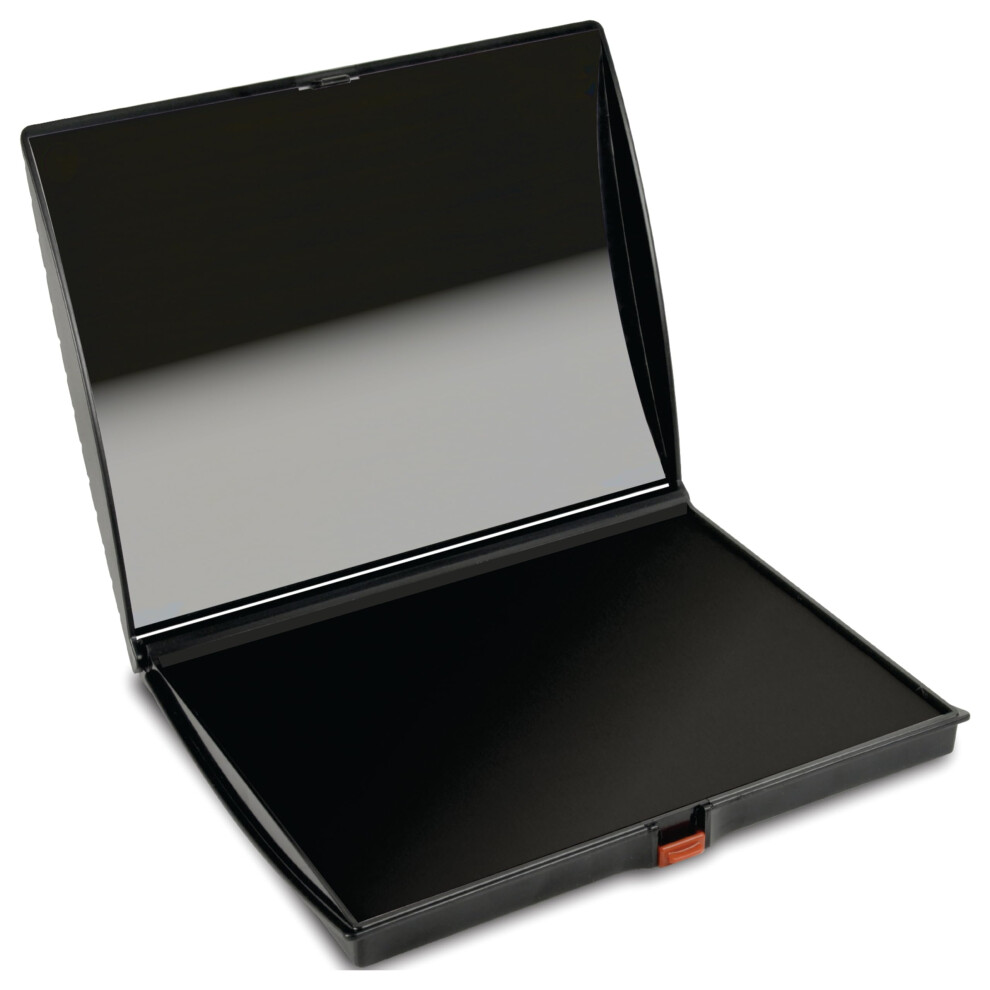 Almohadilla Para Sellos Grande Brillante Supply360 AS-SHI0940188 Con Cubierta De Pl Stico De Fieltro, Tama O S4, 5"" X 7"" Y Tinta Negra-image