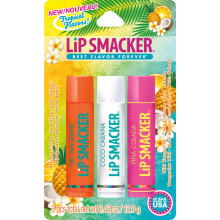 Lip Smacker, Lippenpflege, Tropische Aromen, 3er Pack, 0,42 oz (12 g)