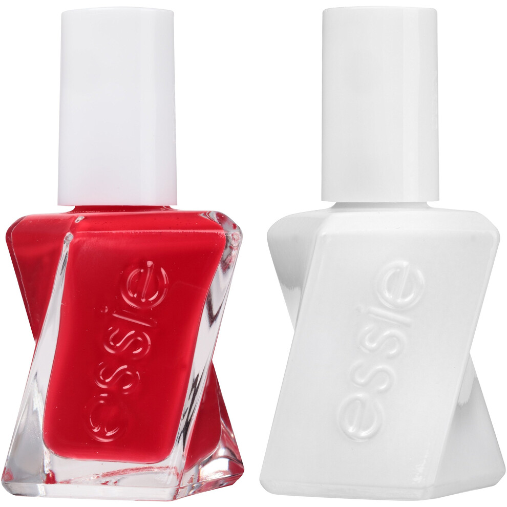 essie Gel Couture Longwear Nail Polish + Top Coat Kit  Rock The Runway  0.46 fl. oz.