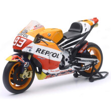 Toys de novos raios 1:12 Marc Marquez Repsol Honda R plica Orange