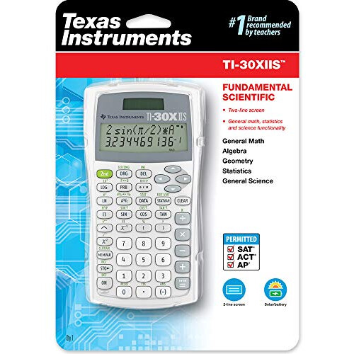 Texas Instruments TI-30XIIS Scientific Calculator  White 2