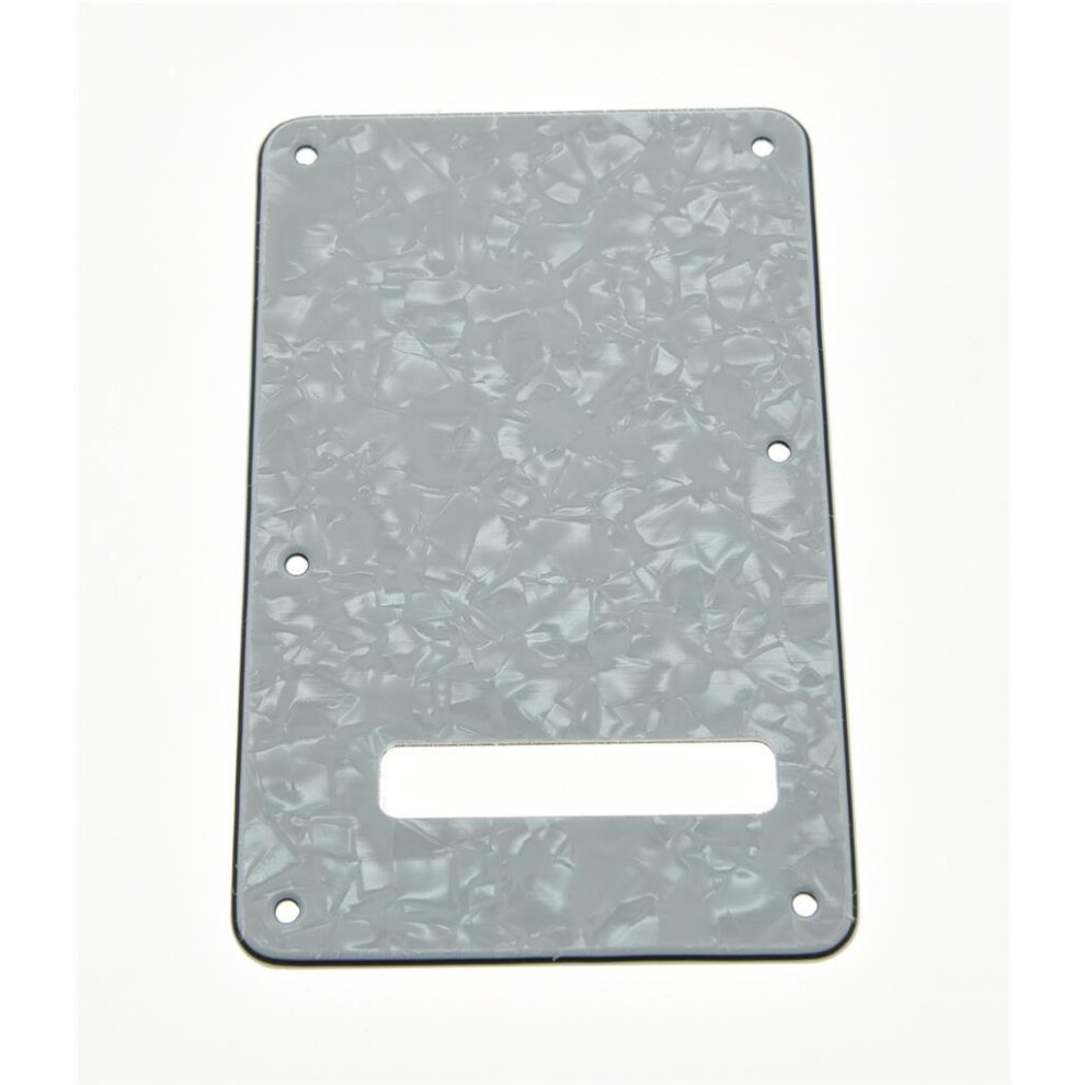 Kaish Strat Piastra Posteriore St Tremolo Trem Copertura Bianco Perla-image