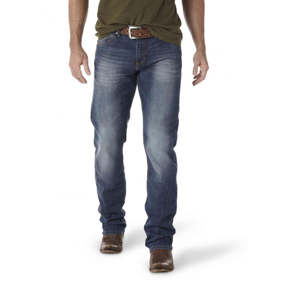 Jean Wrangler Retro Slim Fit coupe droite pour homme Cottonwood 38W x 30L