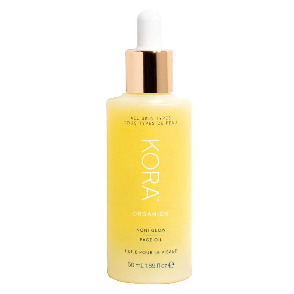 KORA Organics Noni Glow Hydrating Face Oil with Antioxidants  Nourish & Illuminate  Certified Organic  Cruelty Free  1.69 fl oz