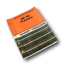 Massey Ferguson Mf 65 Tractor Service Manual Technical Repair Shop Wor