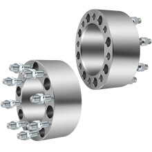 SCITOO 2X 8 LUG HJUL TACER Adaptere 3 tommer 8x6,5 til 8x6,5 for F250 hjulafstandsstykker til F350 hjulafstandsstykker 1988-1998 for RAM 2500 350