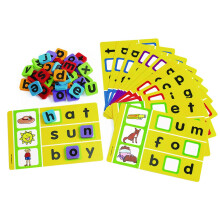 Excellerations Fonetik Stavningsspel för Barn och Klassrum (12 Spelbrädor) (Art. nr PSG)