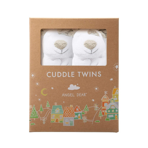 Angel Dear cuddle Twins Blankie Spotted Pup