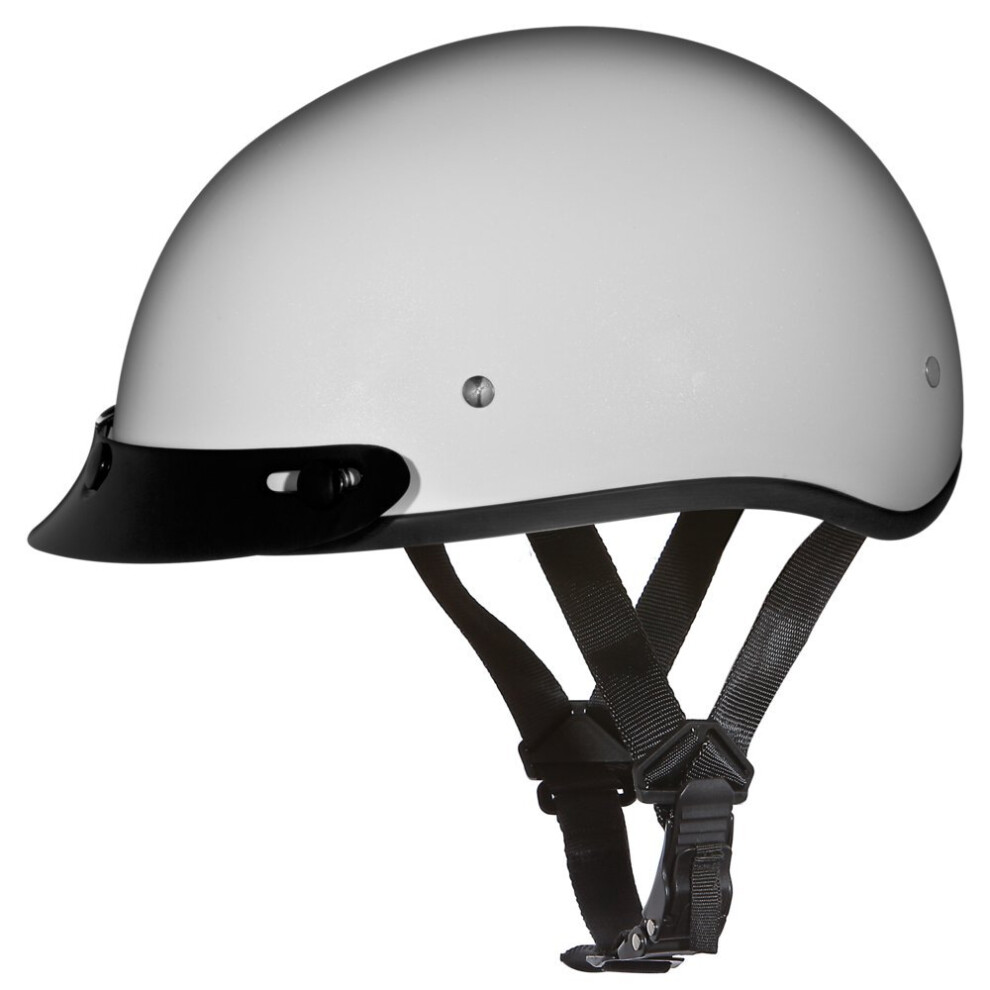 Daytona Helmets Half Skull cap Motorcycle Helmet - DOT Approved Pearl-image-OPC-PFKNS68-NEW