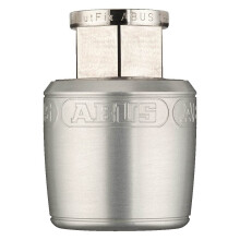 ABUS 726811 Nutfix Solid Axle Enkel Fietsslot Zilver