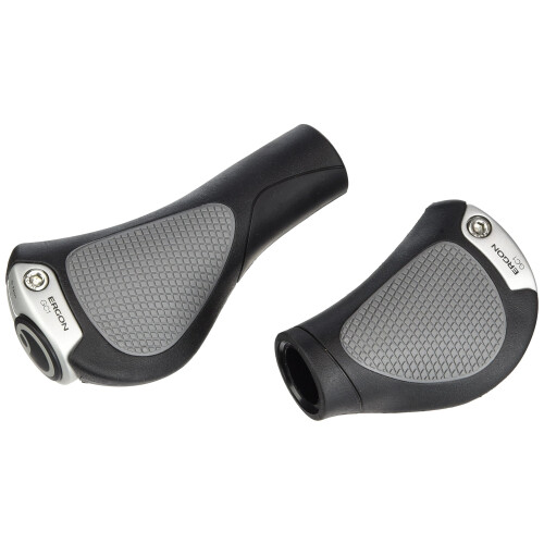 Ergon GC1 Rohloff/Nexus Grips: Black/Gray