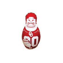 Fremont Die NCAA Oklahoma Sooners Bop Bag Oppustelig tackle Buddy Punching Bag Mini: 12 """" Tall Team Colours