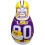Fremont Die NCAA LSU Tigers Φουσκωτό Μπάγκα Tackle Buddy, Mini: 12" Ύψος, Χρώματα Ομάδας 1