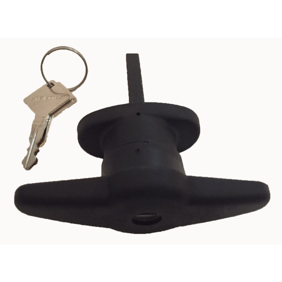 T-Handle For Are Pickup Truck Camper Shell Door With 2 Keys 709832096570