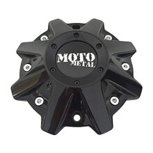 Stredov kryt Moto Metal Wheels MO479L214GBO MO 497L214, leskl cierna