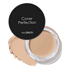 TESAEM Cubierta de perfeccin perfeccin Corrector #01 Beige transparente - Alta adhesin y cobertura Blsamo oculta manchas y acn Acabado mate Cont