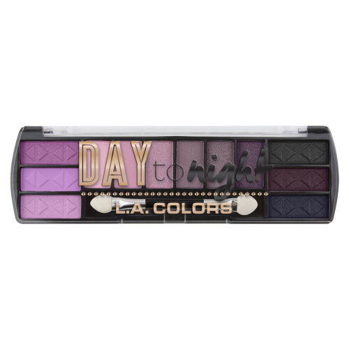 L.A. COLORS Παλέτα Σκιάς 12 Χρωμάτων Day To Night, Daybreak, 0.28 Oz, Σκόνη 1