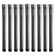 S?t med 9 nye Winn Dri-Tac Ladies Gray Golf Grip. 3dt-gy dritac